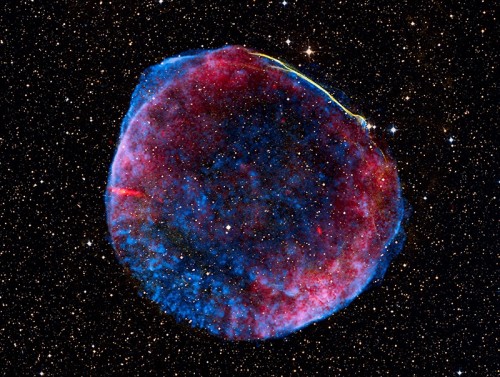 «Чандра» получил рекордно подробный снимок сверхновой